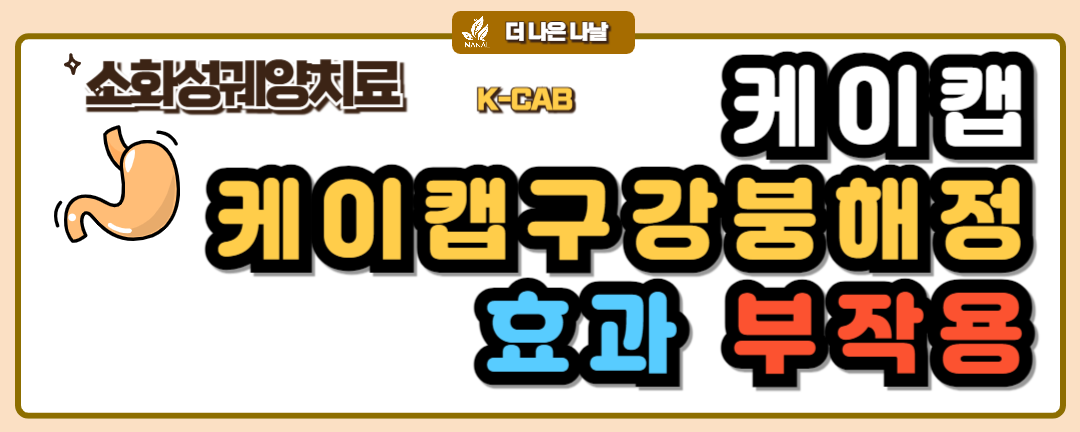 케이캡 케이켑구강붕해정 효과 부작용 썸네일
