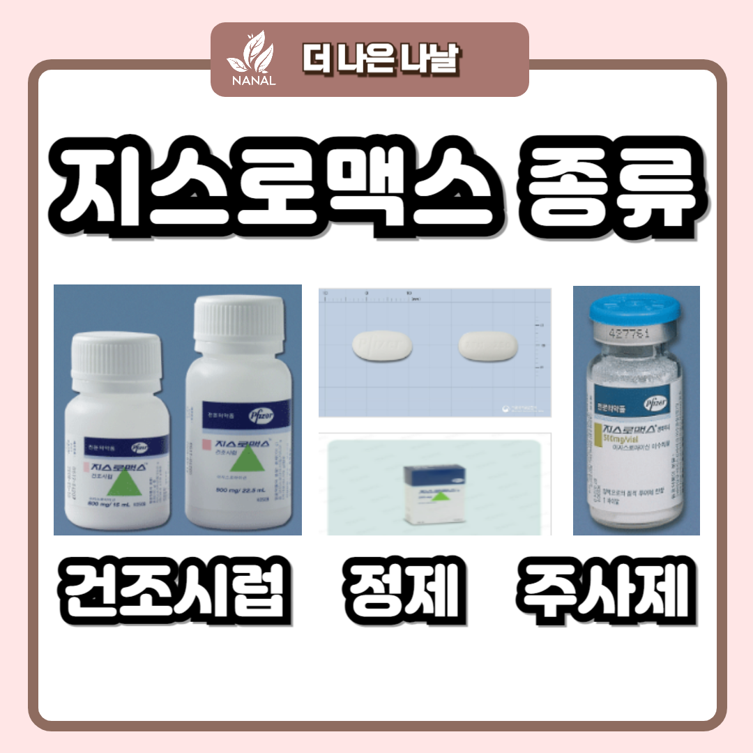 지스로맥스 종류