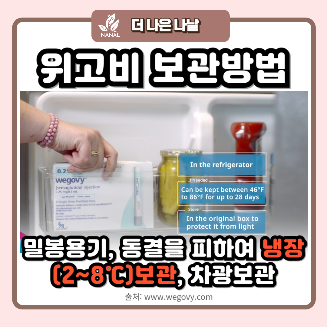 위고비 보관방법