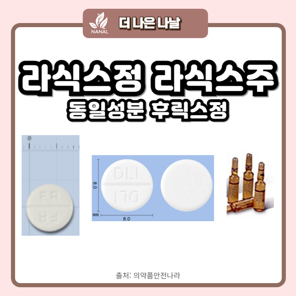 라식스정 라식스주 동일성분 후릭스정