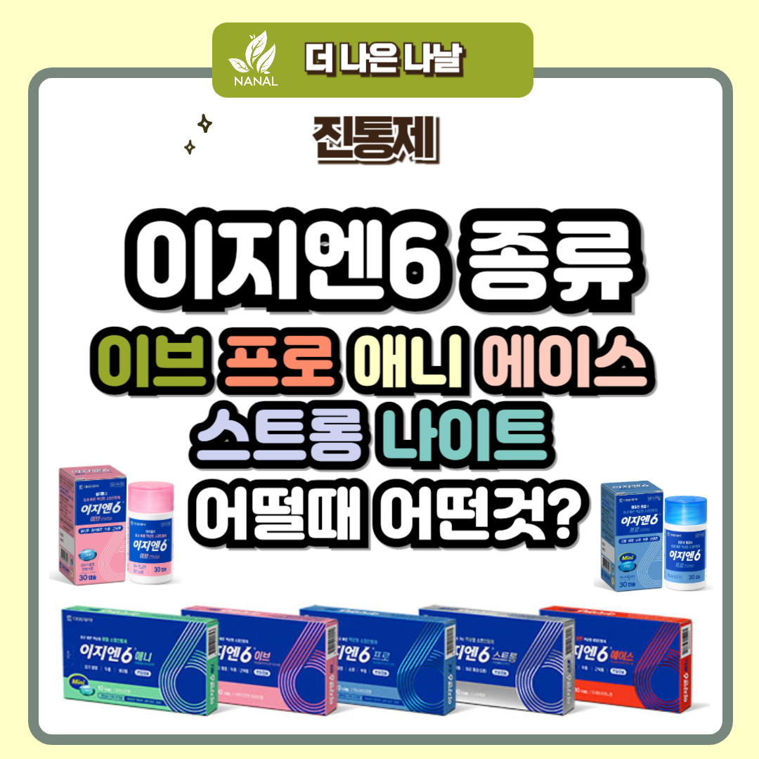 이지엔6종류 이비 프로 애니 에이스 스트롱 나이트