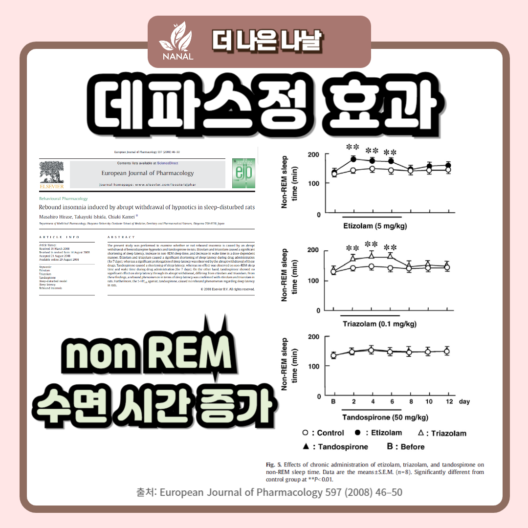 데파스정 효과