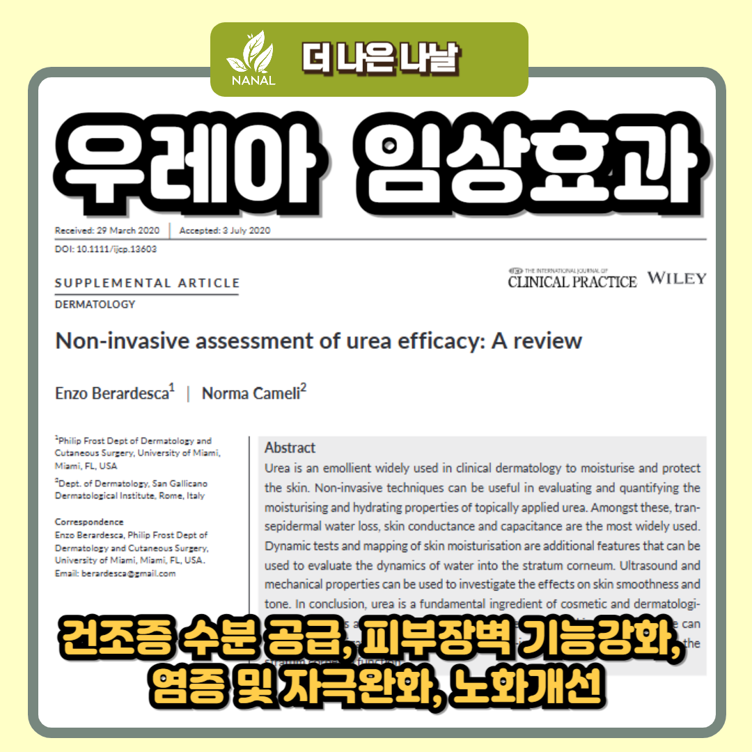반질크림 우레아 임상효과