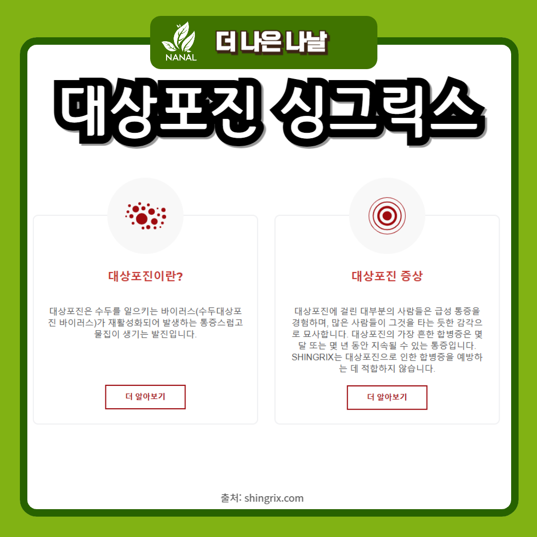 대상포진 싱그릭스