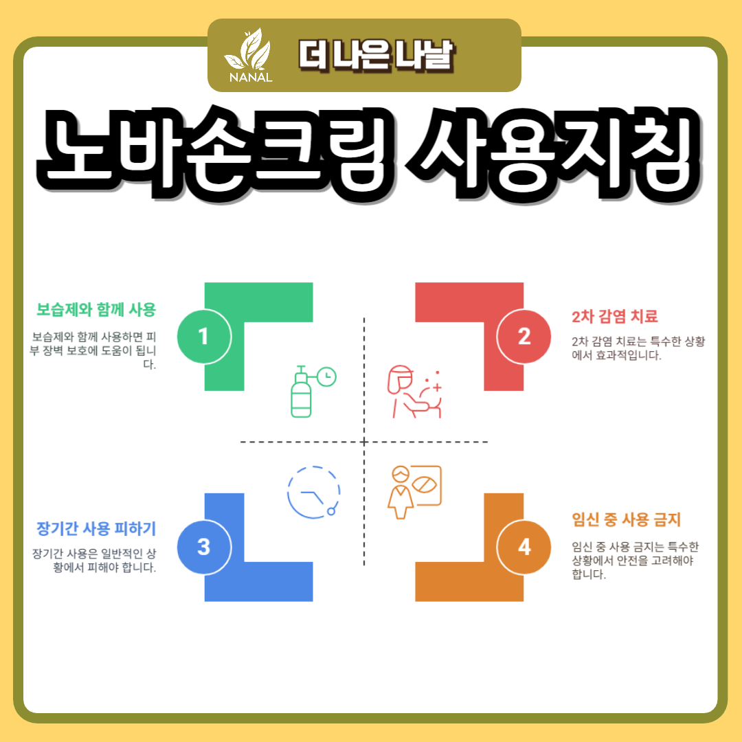 노바손크림 사용법