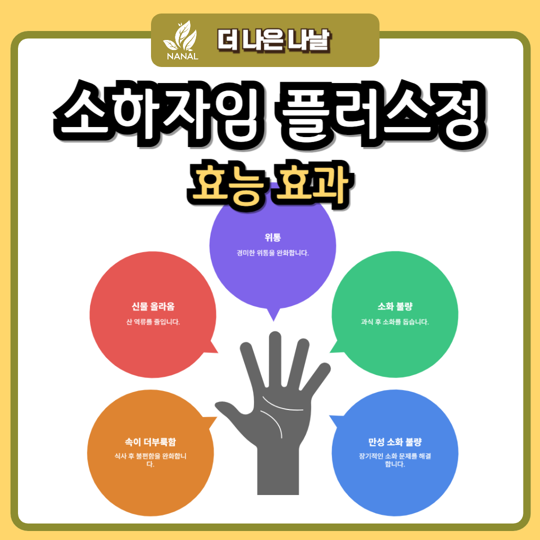 소하자임 플러스정 효능 효과