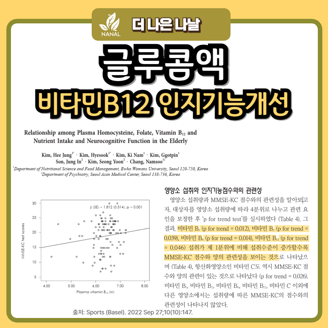 글루콤 성분 효과와 가격 저렴한 약국 찾는 방법 6 글루콤액 성분 비타민B12 효과