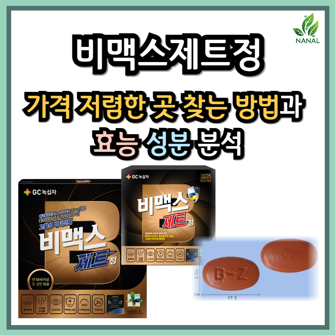 비맥스제트 가격 저렴한 곳 찾는 방법 효능 성분 분석