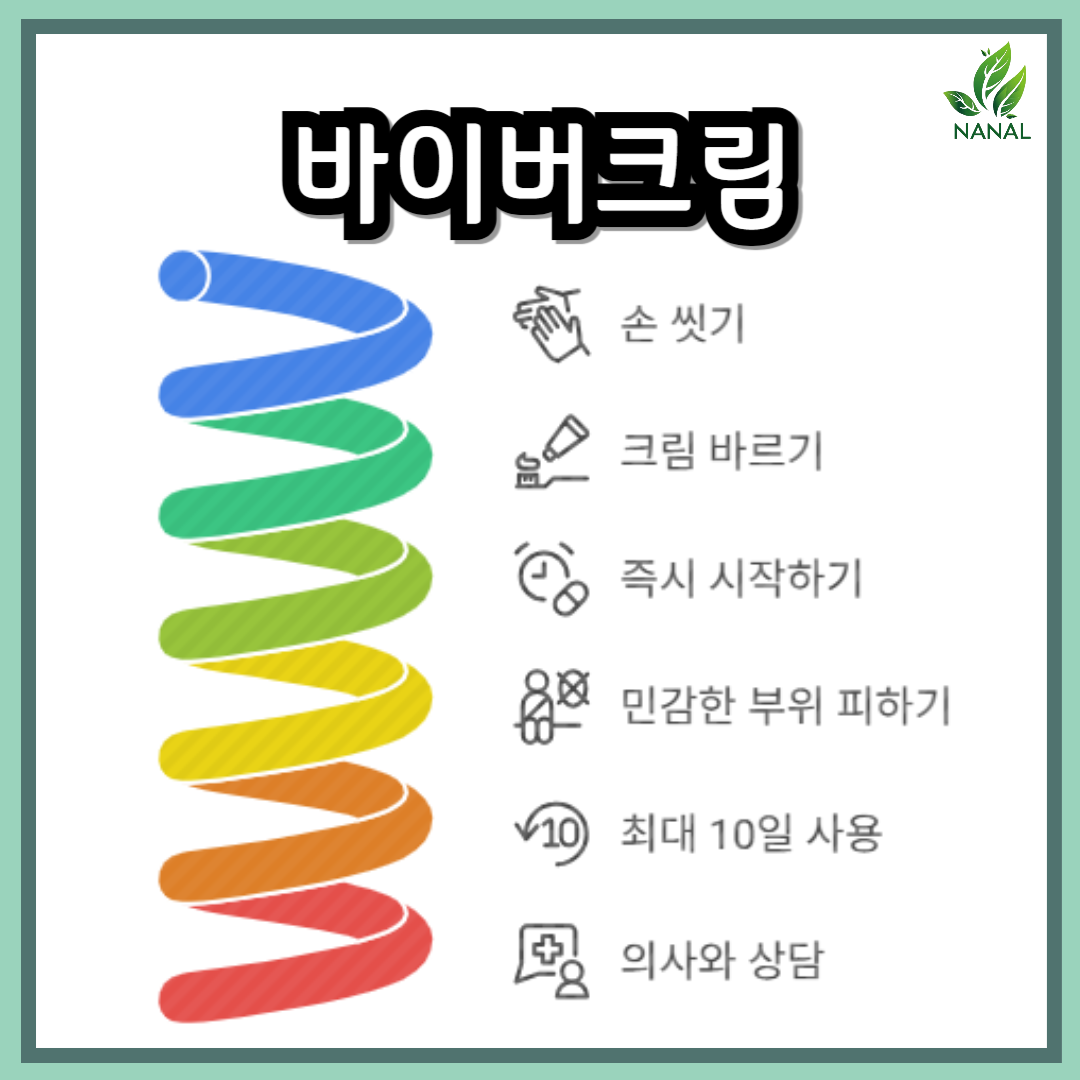 바이버크림 사용법